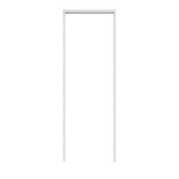 วงกบประตูพีวีซี สีขาว